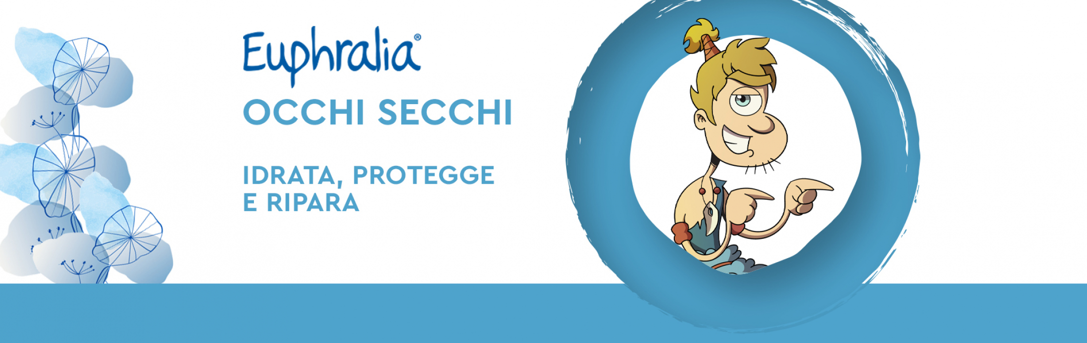 Euphralia Occhi Secchi Gocce Oculari Idratanti e Lubrificanti