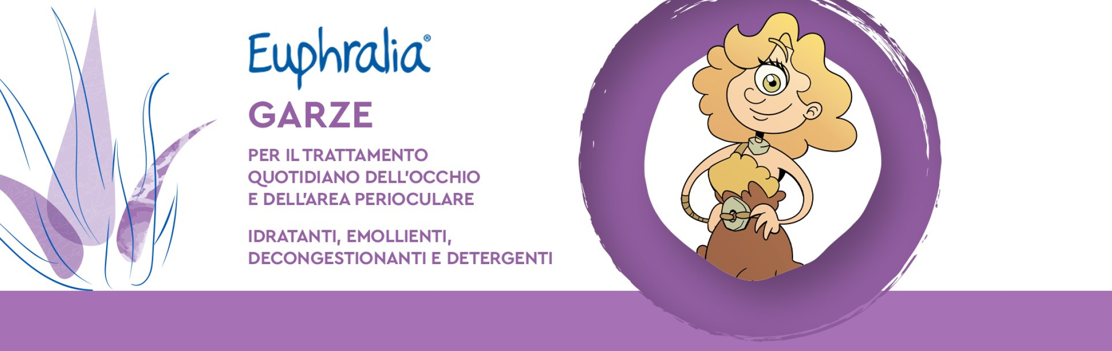 Euphralia Garze Oculari Monouso Lenitive e Detergenti per Uso Quotidiano